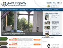 Tablet Screenshot of nestproperty.info